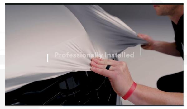 3M 2080 G12 Black glossy Car Wrapping foil
